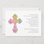 Eerste gemeenschap Abstract met Kruis Kaart (Voorkant)