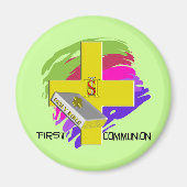 Eerste gemeenschapsmodel GOLD CROSS Magneet (Voorkant)