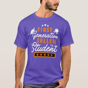 Eerste generatie College Student 3 T-shirt
