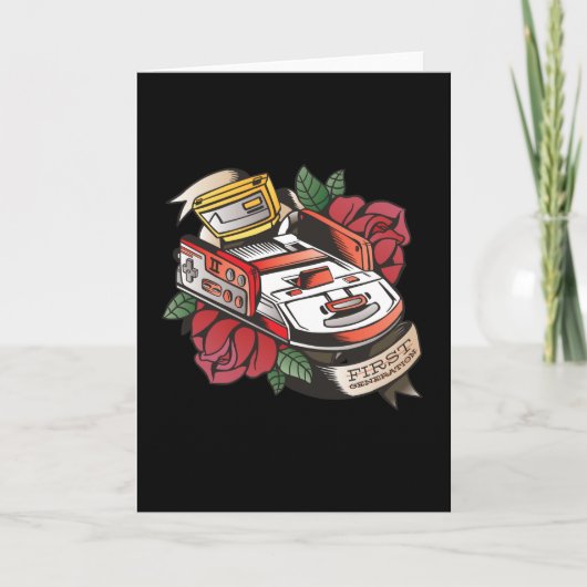 Eerste generatie kaart (Voorkant)