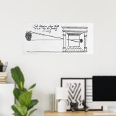 Eerste gepubliceerde illustratie poster (Thuiskantoor)