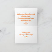 Eerste gevallen poëzie Wenskaart Kaart (Binnen)