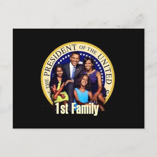 EERSTE GEZINSEERDE Briefkaart (Voorkant)