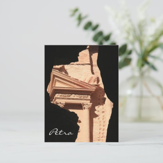 eerste glimp van de schatkist briefkaart (Staand voorkant)