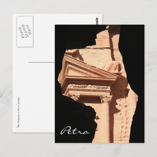 eerste glimp van de schatkist briefkaart (Voorkant / Achterkant)