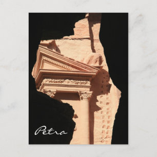 eerste glimp van de schatkist briefkaart