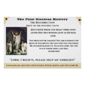 Eerste Glorious Mystery Poster (Voorkant)