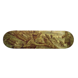 Eerste golf in Omaha door Ken Riley World War II Persoonlijk Skateboard