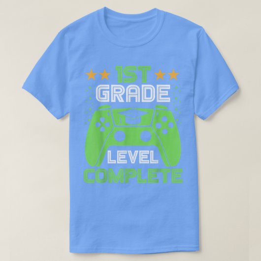 Eerste graad Afstuderen 1e graad Niveau Voltooid T-shirt (Design voorkant)