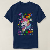 Eerste graad Afstuderen 2e graad Unicorn T-shirt (Design voorkant)