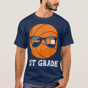 Eerste graad Basketball Eerste Dag van de School 1 T-shirt