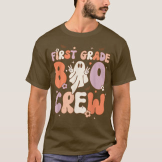 Eerste graad Boo-bemanning Leerleraar student Cute T-shirt