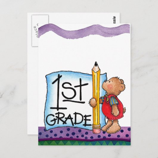 Eerste graad briefkaart (Voorkant / Achterkant)