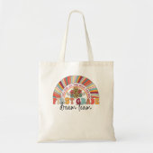 Eerste graad Dream Team Regenboogleraar Kind Terug Tote Bag (Voorkant)