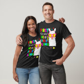 Eerste graad Geen Prob Llama-leraar student terug  T-shirt (Unisex)