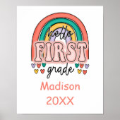 Eerste graad Hallo eerste graad terug naar school  Poster (Voorkant)