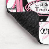 Eerste graad Leerleraar Mousepad - Zebra Print Cra Muismat (Hoek)