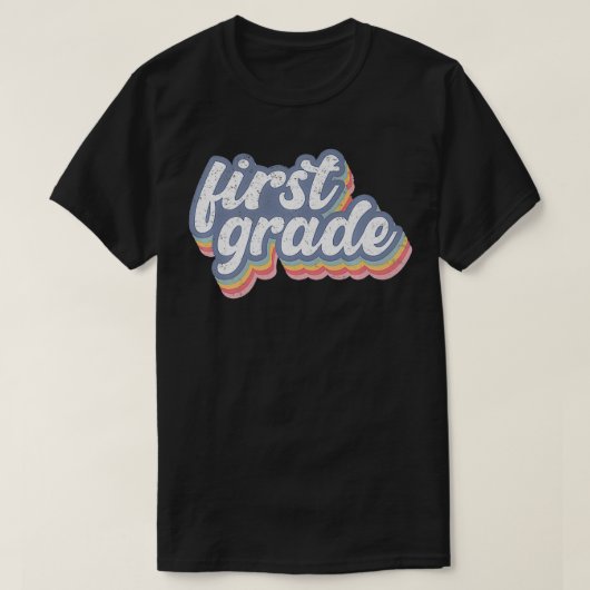 Eerste graad leraar eerste dag school eerste dag P T-shirt (Design voorkant)