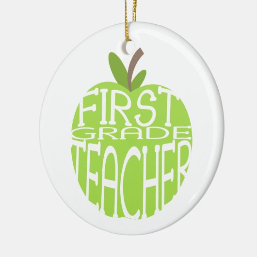 Eerste graad leraar groene Apple Ornament (Links)