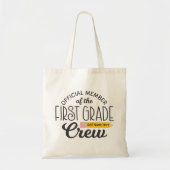 Eerste graad leraar of kind terug naar school tote bag (Voorkant)