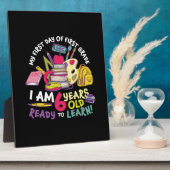 Eerste graad leraar op mijn eerste dag van de eers fotoplaat (Zijkant)