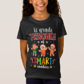 Eerste graad leraar "Smart Cookies Gingerbrood Chr T-shirt (Voorkant)