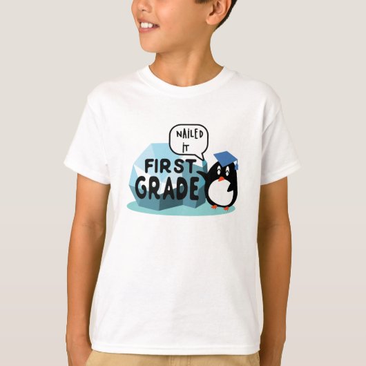 Eerste graad Nailing it - Terug naar school, Afstu T-shirt (Voorkant)