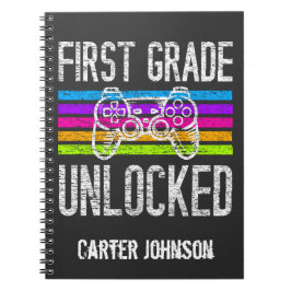 Eerste graad Ontgrendeld Terug naar School Geperso Notitieboek