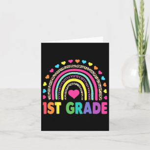 Eerste graad Rainbow Girls Boys Teacher Team 1st G Kaart