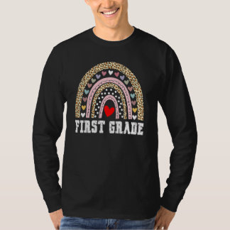 Eerste graad Rainbow Girls Boys Teacher Team 1st G T-shirt
