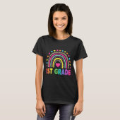Eerste graad Rainbow Girls Boys Teacher Team 1st G T-shirt (Voorkant volledig)
