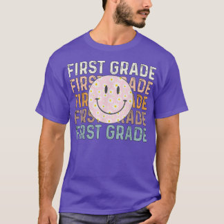 Eerste graad  Retro eerste graad terug naar school T-shirt