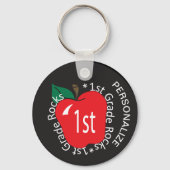 Eerste graad Rocks - leraar Sleutelhanger (Achterkant)