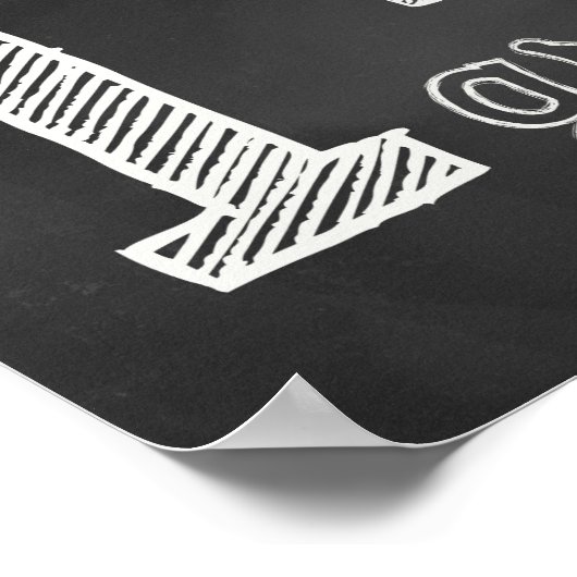 Eerste graad Sign. Poster (Hoek)