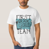 Eerste graad Team leraar Gepersonaliseerd T-shirt (Voorkant)