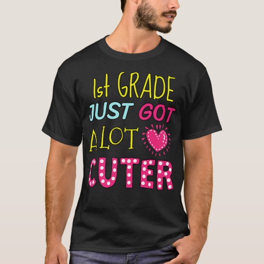 Eerste graad terug naar schoolleraren en -studente t-shirt (Voorkant)