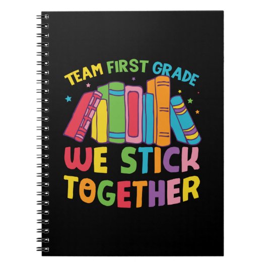 Eerste graad van het lerarenteam van de eerste gra notitieboek (Voorkant)