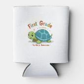 Eerste Grade Turtle-y Geweldige 1st Grade Terug na Blikjeskoeler (Voorkant)
