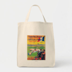 Eerste Grand Prix voor de luchtvaart Tote Bag
