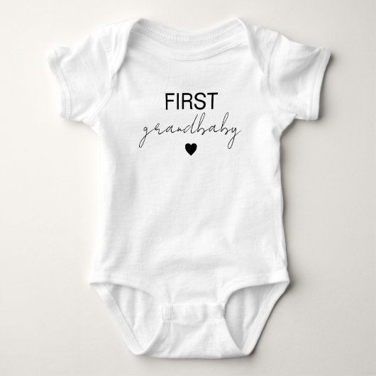 Eerste Grandbaby bodysuit merk, Baby zwangerschap  (Voorkant)