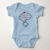 Eerste grootbaby Bodysuit (Voorkant)