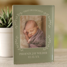 Eerste grootkind Baby Foto grootouder Keepomwille