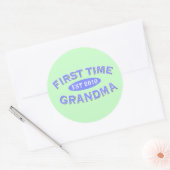 Eerste grootmoeder 2010 ronde sticker (Envelop)