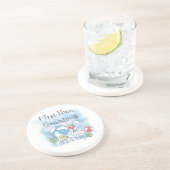 Eerste grootmoeder van padvinders zandsteen onderzetter (Zijkant)