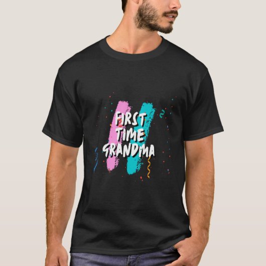 Eerste grootmoeder voor oma t-shirt (Voorkant)