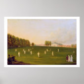 Eerste grote wedstrijd van cricket gespeeld door l poster (Voorkant)