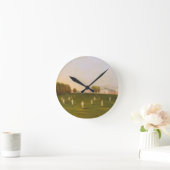 Eerste grote wedstrijd van cricket gespeeld door l ronde klok (Huis)