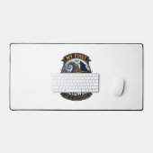 Eerste Halloween Als Broeder Pompoen Wolf Maan_1 Bureaumat (Keyboard & Muis)