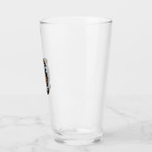 Eerste Halloween Als Broeder Pompoen Wolf Maan_1 Glas (Links)