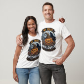 Eerste Halloween als broer Pumpkin Wolf Moon_1 T-shirt (Unisex)